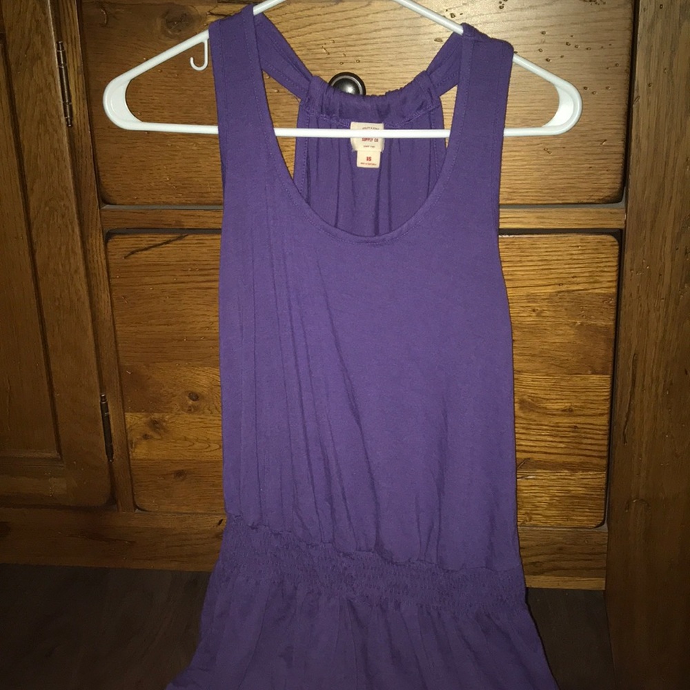 Purple Mossimo Cover up